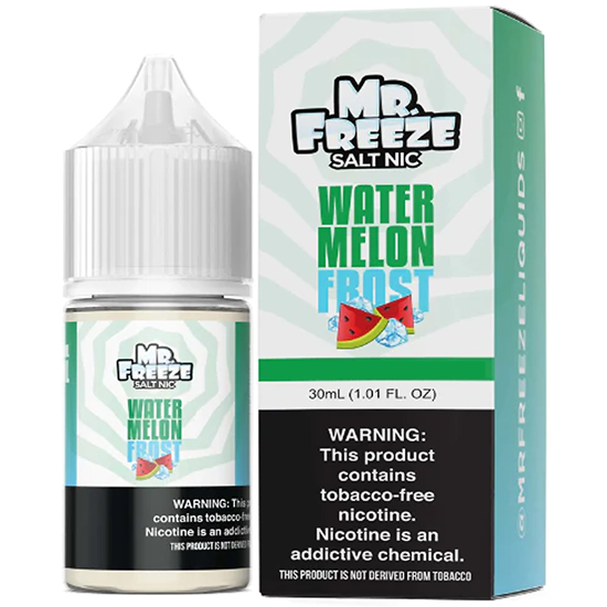 Essência para Vaper MR. Freeze Salt Watermelon Frost 30ML