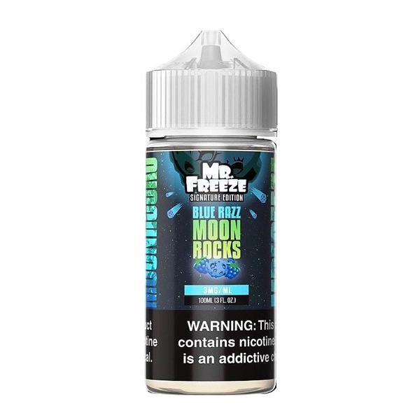 Essência para Vaper MR. Freeze Signature Edition Blue Razz Moon Rocks 100ML
