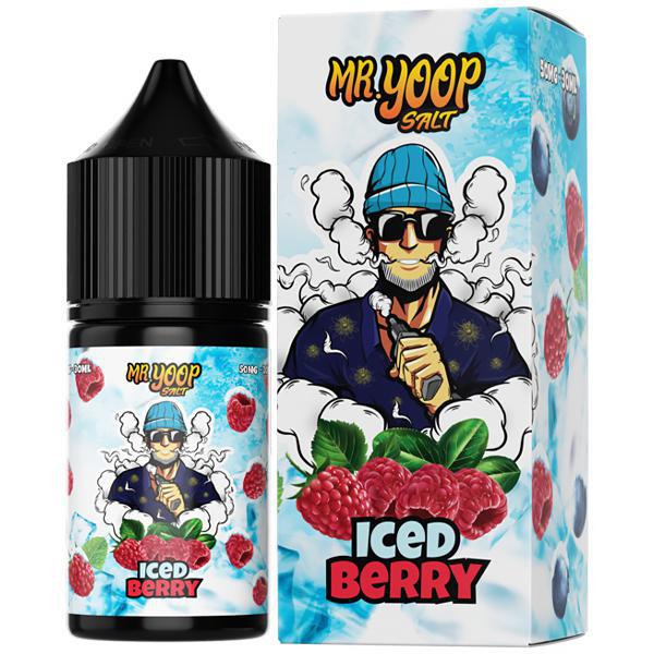 Essência para Vaper MR. Yoop Salt Iced Berry 30ML