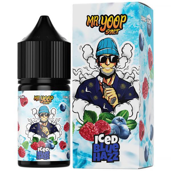 Essência para Vaper MR. Yoop Salt Iced Blue Hazz 30ML
