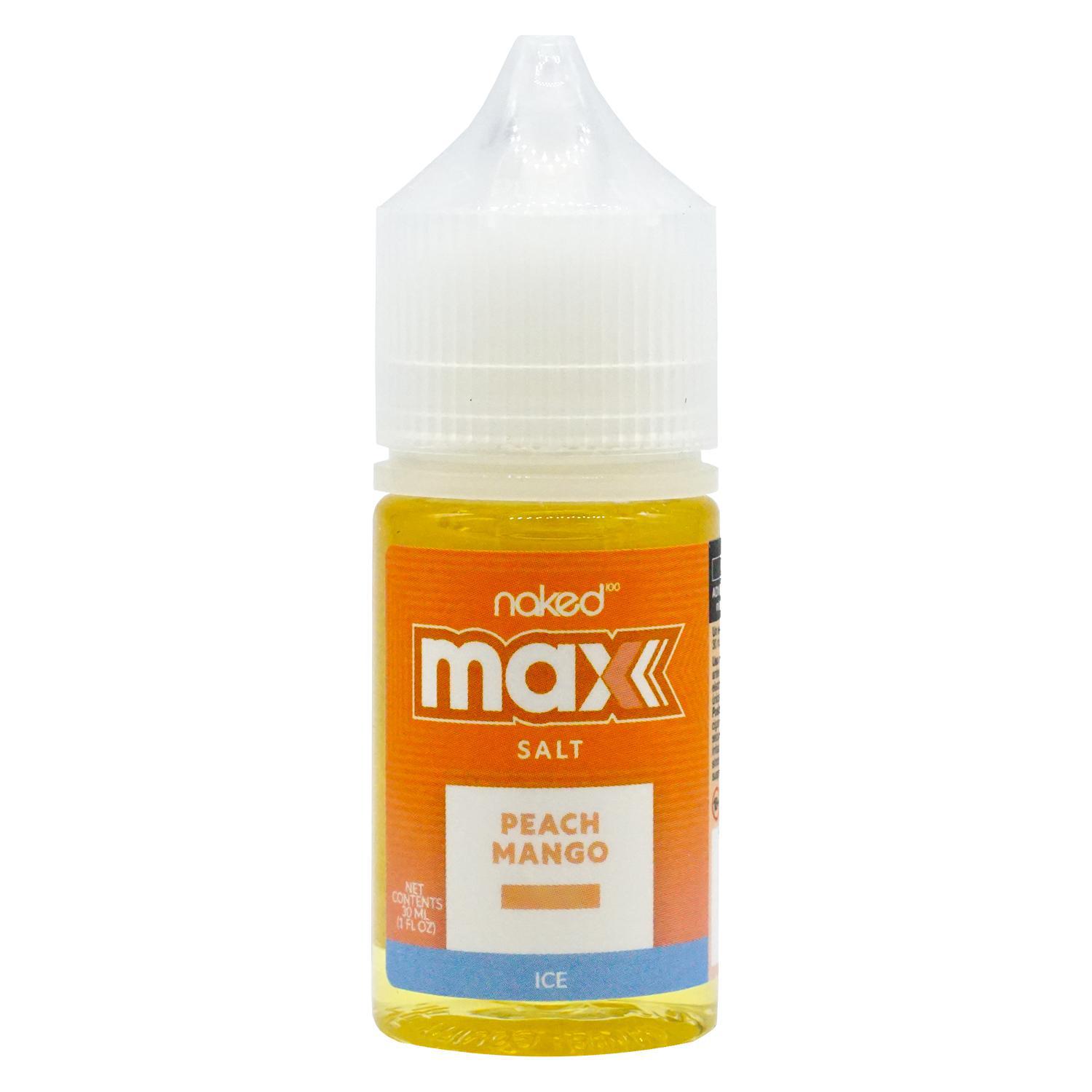 Essência para Vaper Naked Max Salt Peach Mango Ice 30ML