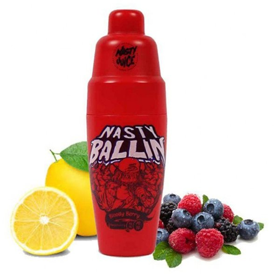 Essência para Vaper Nasty Juice Nasty Ballin Bloody Berry 60ML foto principal