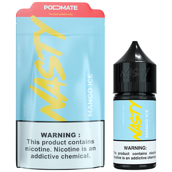 Essência para Vaper Nasty Juice PodMate Salt Mango Ice 30ML