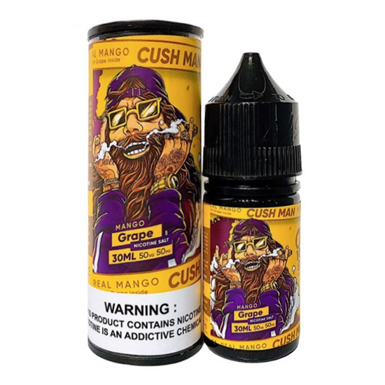 Essência para Vaper Nasty Juice Salt Cush Man Mango Grape 30ML