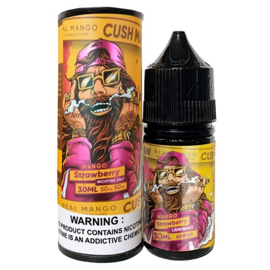 Essência para Vaper Nasty Juice Salt Cush Man Mango Strawberry 30ML