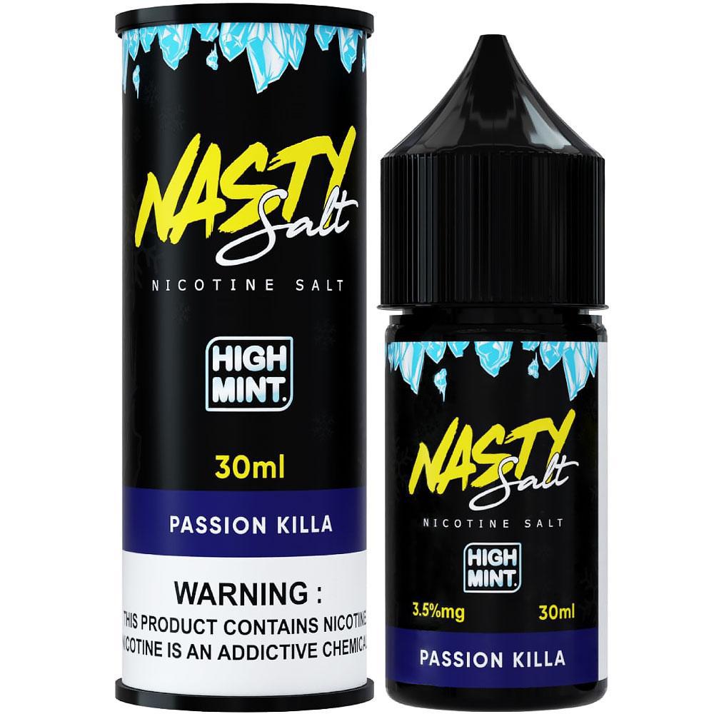 Essência para Vaper Nasty Juice Salt Passion Killa High Mint 30ML
