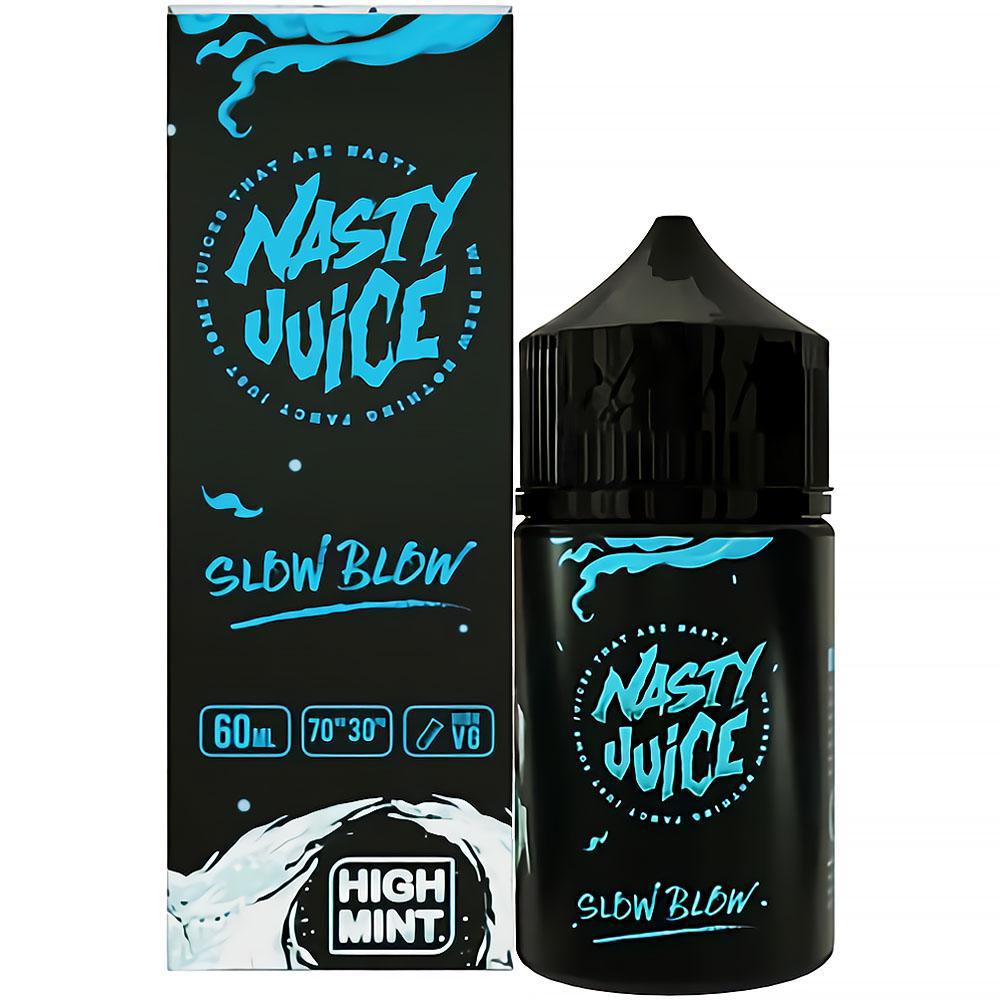 Essência para Vaper Nasty Juice Slow Blow High Mint 60ML