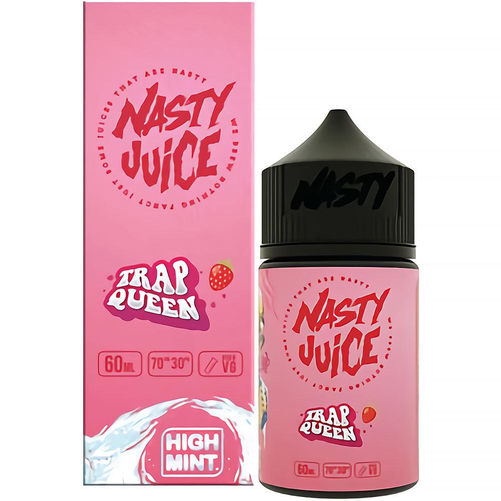 Essência para Vaper Nasty Juice Trap Queen High Mint 60ML