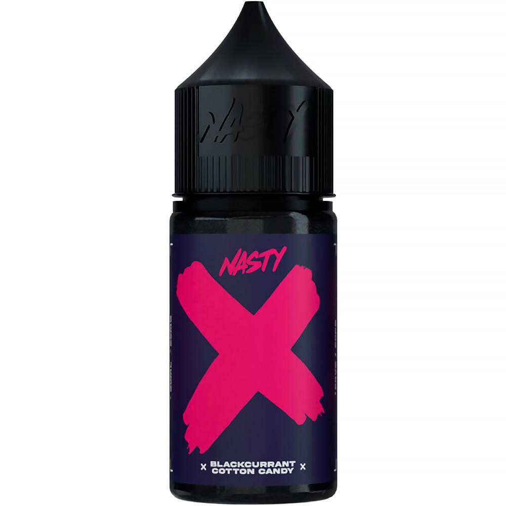 Essência para Vaper Nasty Juice X Salt Blackcurrant Cotton Candy 30ML