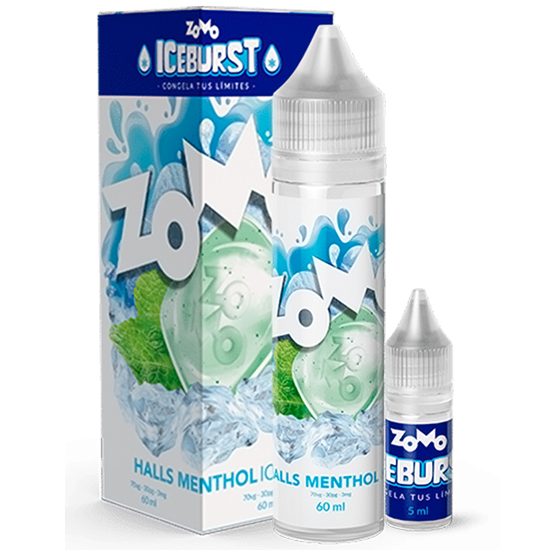 Essência para Vaper Zomo Halls Menthol Ice 60ML