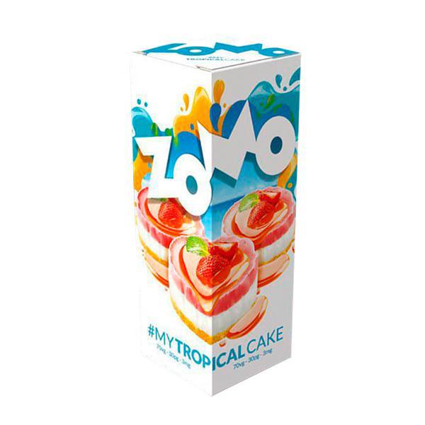 Essência para Vaper Zomo MY Tropical Cake 60ML