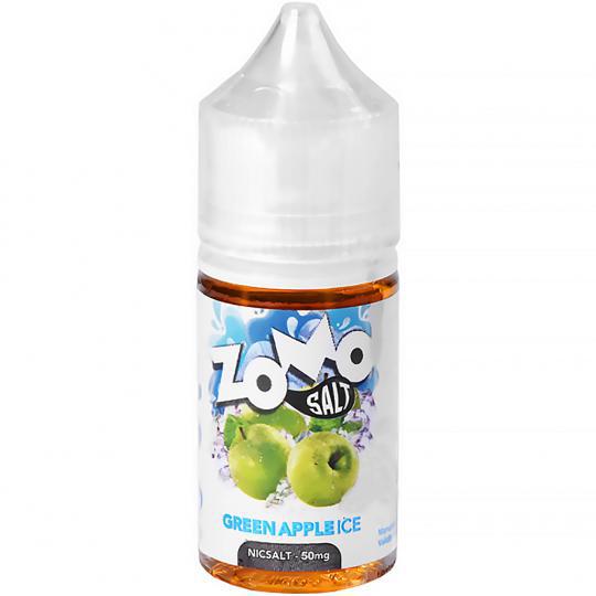 Essência para Vaper Zomo Salt Green Apple Ice 30ML