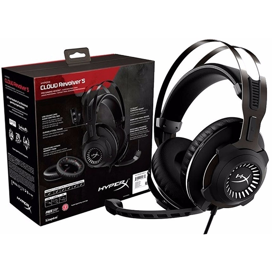 Fone de Ouvido Kingston HyperX Cloud Revolver'S HX-HSCRS-GM foto 2