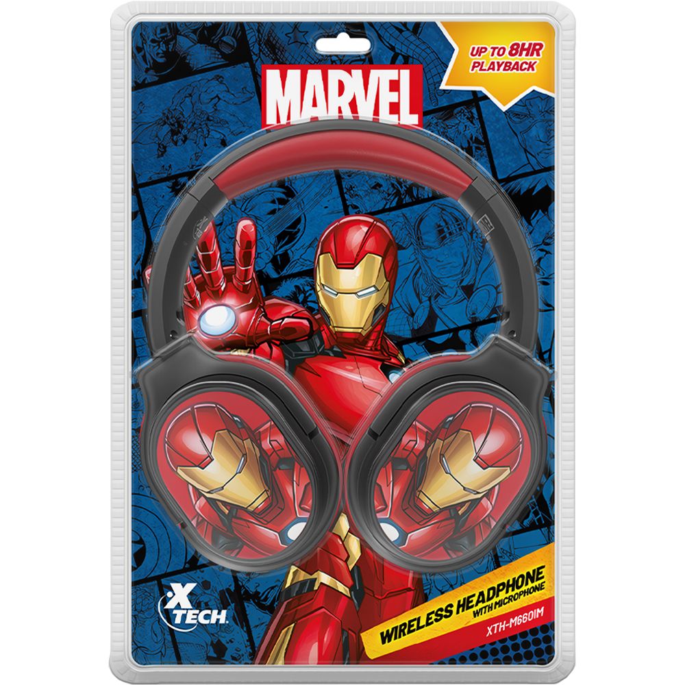 Fone de Ouvido X-Tech Iron Man XTH-M660IM Bluetooth foto 3