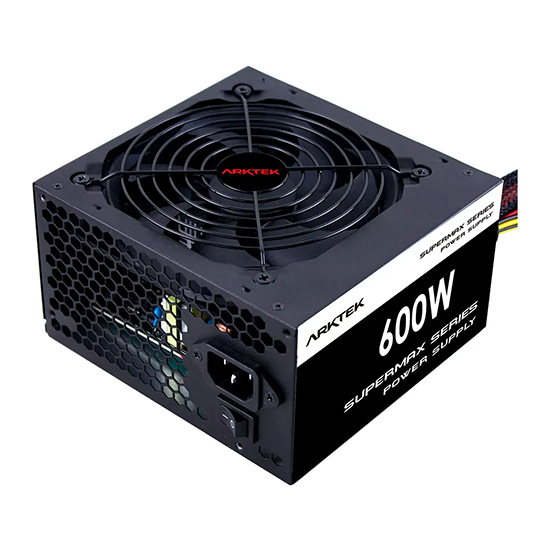 Fonte Arktek ATX Voltron AK-ATX600WW 80 Plus White 600W foto 1