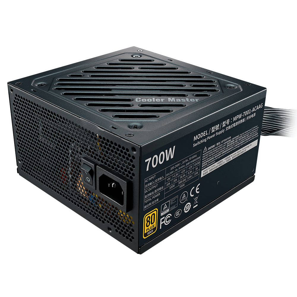 Fonte Cooler Master ATX G700 Gold 80 Plus Gold 700W foto 2