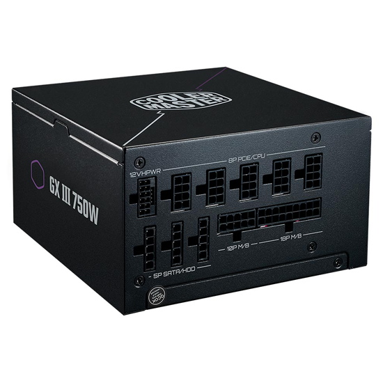 Fonte Cooler Master ATX GX III 750 80 Plus Gold 750W foto 2