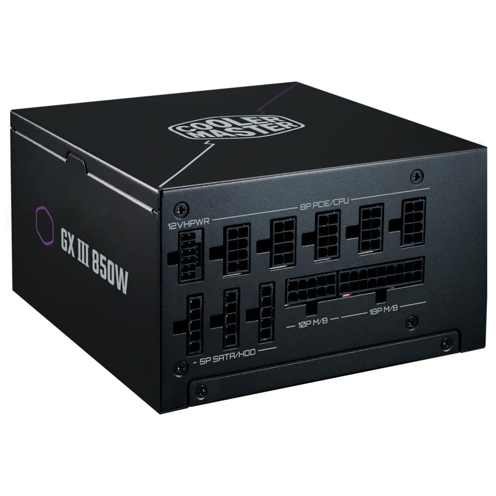 Fonte Cooler Master ATX GX III 850 80 Plus Gold 850W foto 2