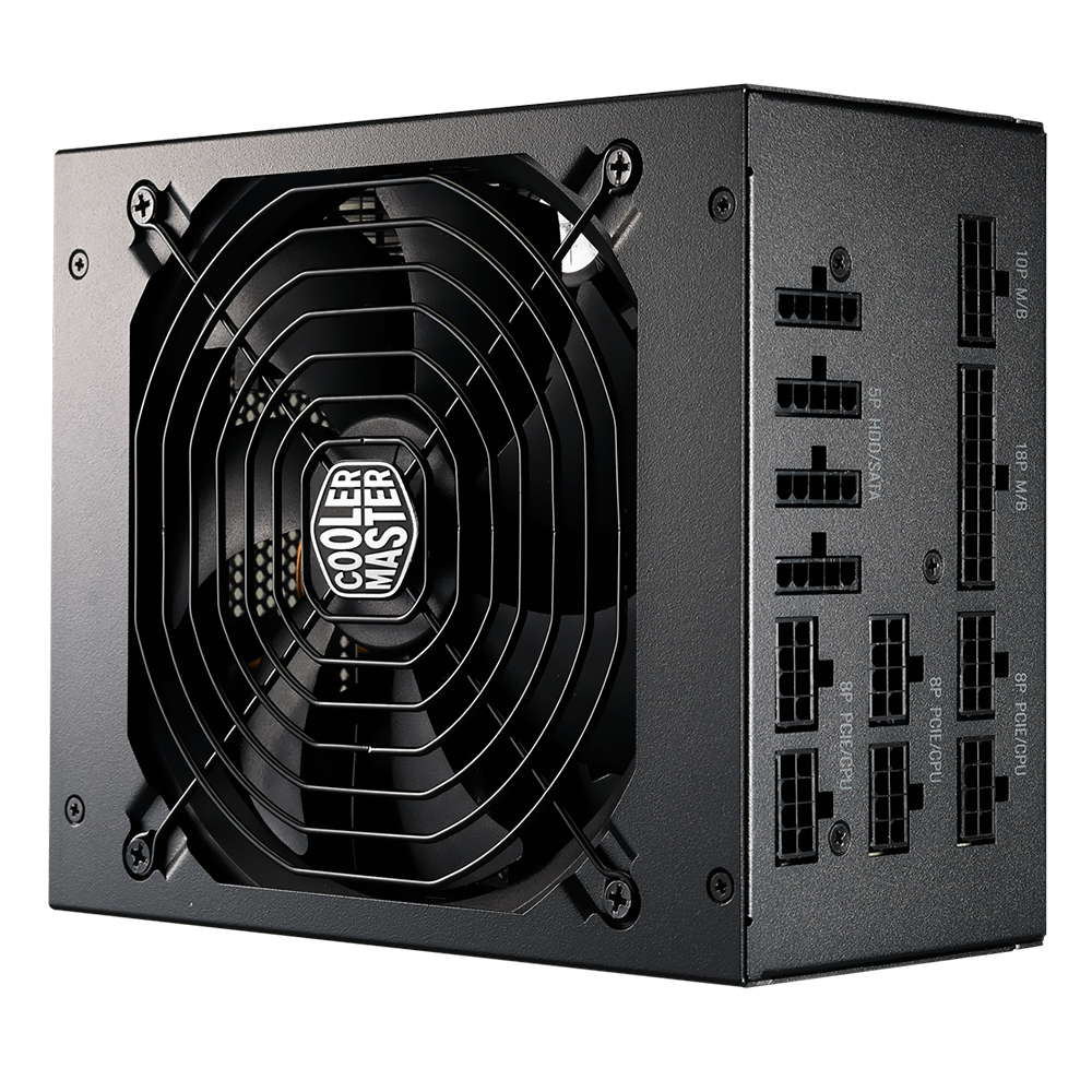 Fonte Cooler Master ATX MWE Gold 1050 V2 80 Plus Gold 1050W foto 2