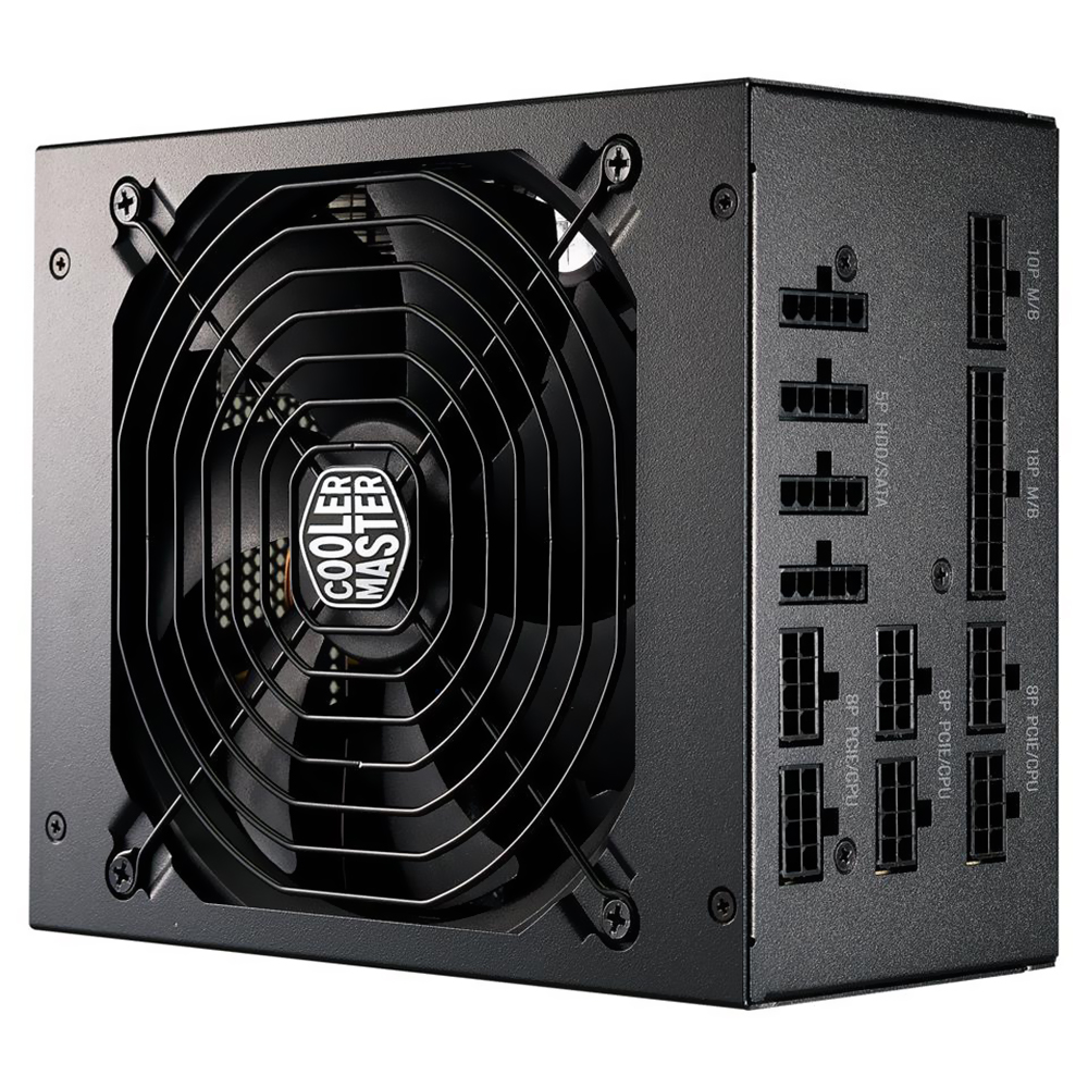 Fonte Cooler Master ATX MWE Gold 1250 V2 80 Plus Gold 1250W foto 1