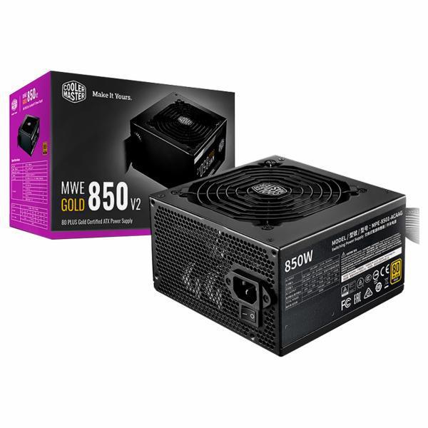 Fonte Cooler Master ATX MWE Gold 850 V2 80 Plus Gold 850W foto principal