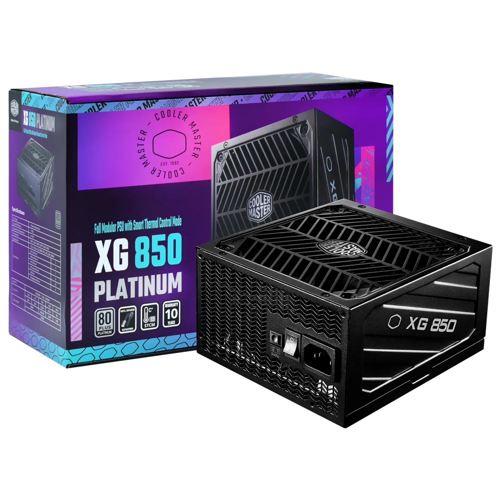 Fonte Cooler Master ATX XG 850 80 Plus Platinum 850W