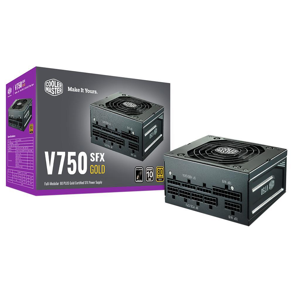 Fonte Cooler Master V750 SFX Gold 80 Plus Gold 750W foto principal