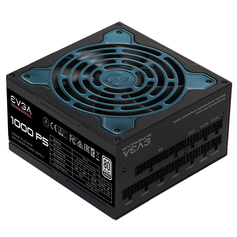 Fonte EVGA ATX SuperNOVA 1000 P5 80 Plus Platinum 1000W foto 1