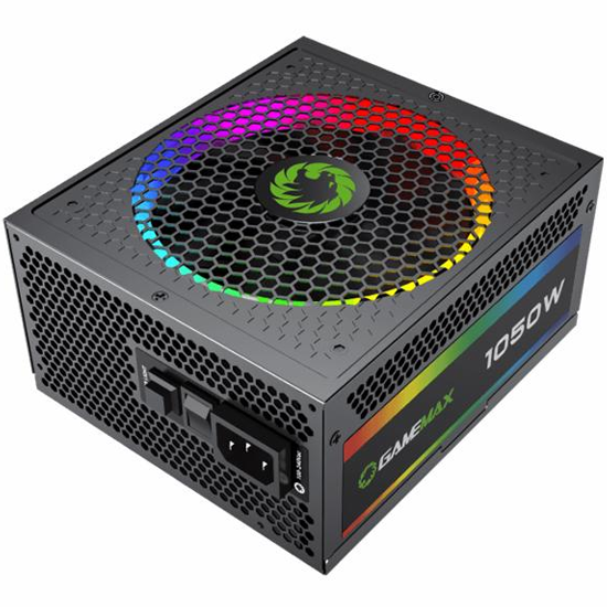 Fonte Gamemax ATX RGB-1050 Pro 80 Plus Gold 1050W foto 1