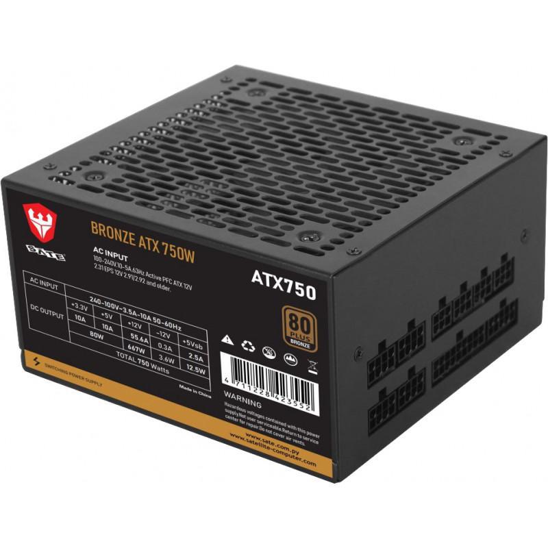 Fonte Satellite ATX 80 Plus Bronze 750W