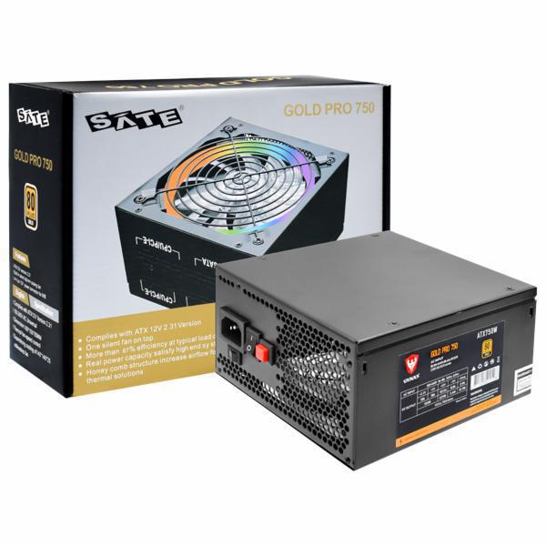 Fonte Satellite ATX Gold Pro 750 80 Plus Gold 750W foto principal