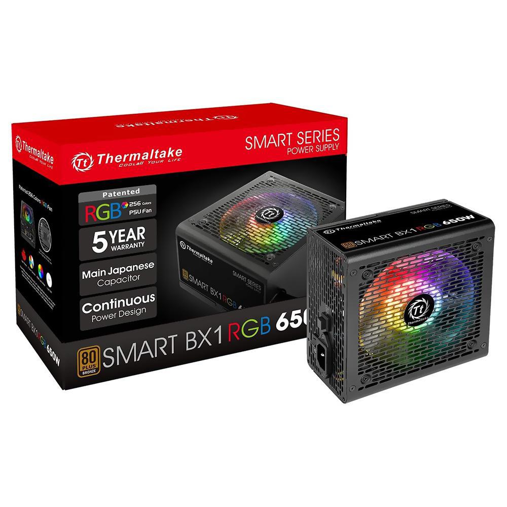 Fonte Thermaltake ATX Smart BX1 RGB 80 Plus Bronze 650W foto principal