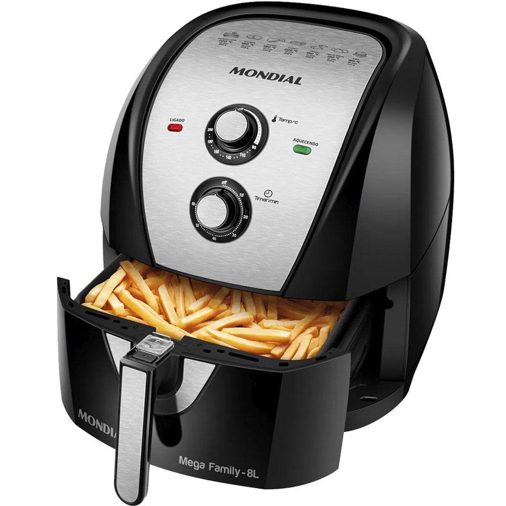 Fritadeira Elétrica Mondial Mega Family AFN-80-BI 110V