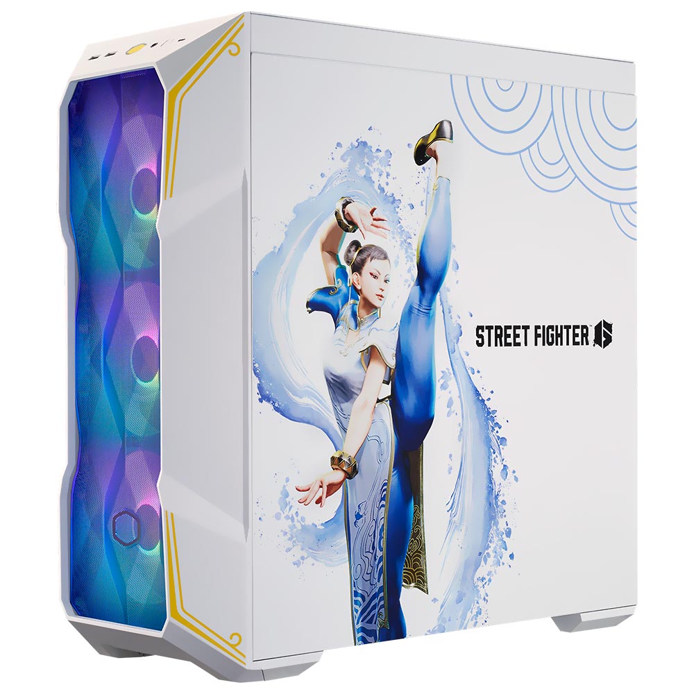 Gabinete Cooler Master MasterBox TD500 Mesh V2 SF6 Street Fighter ARGB foto 3