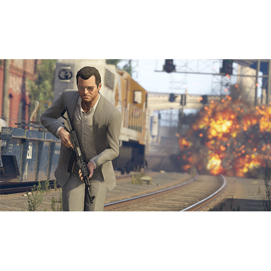 Game Grand Theft Auto V Premium Online Edition Playstation 4 foto 3
