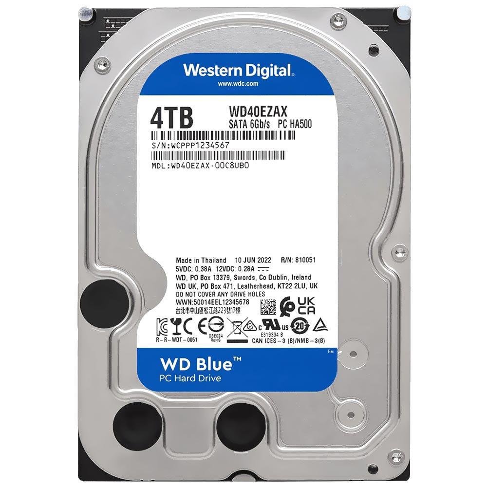 HD Western Digital WD Blue WD40EZAX 4TB 3.5" 5400RPM 256MB