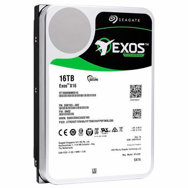 HD Seagate Exos X16 Enterprise ST16000NM001G 16TB 3.5" 7200RPM 256MB