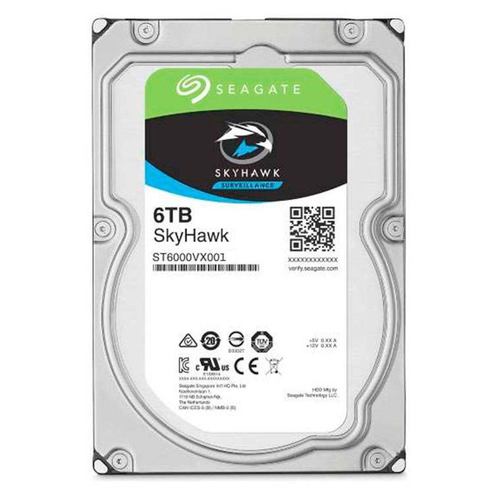 HD Seagate SkyHawk Surveillance ST6000VX001 6TB 3.5" 7200RPM 256MB