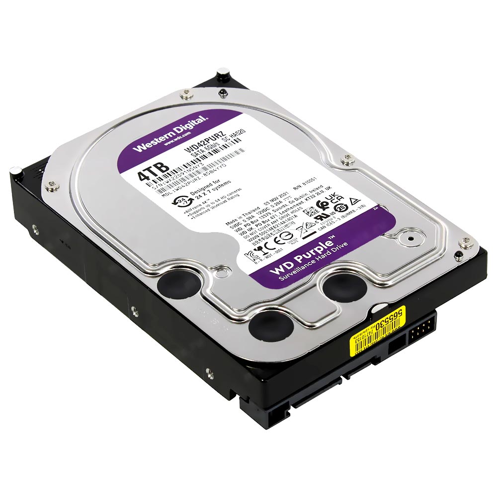 HD Western Digital WD Purple WD43PURZ 4TB 3.5" 5400RPM 256MB foto 1