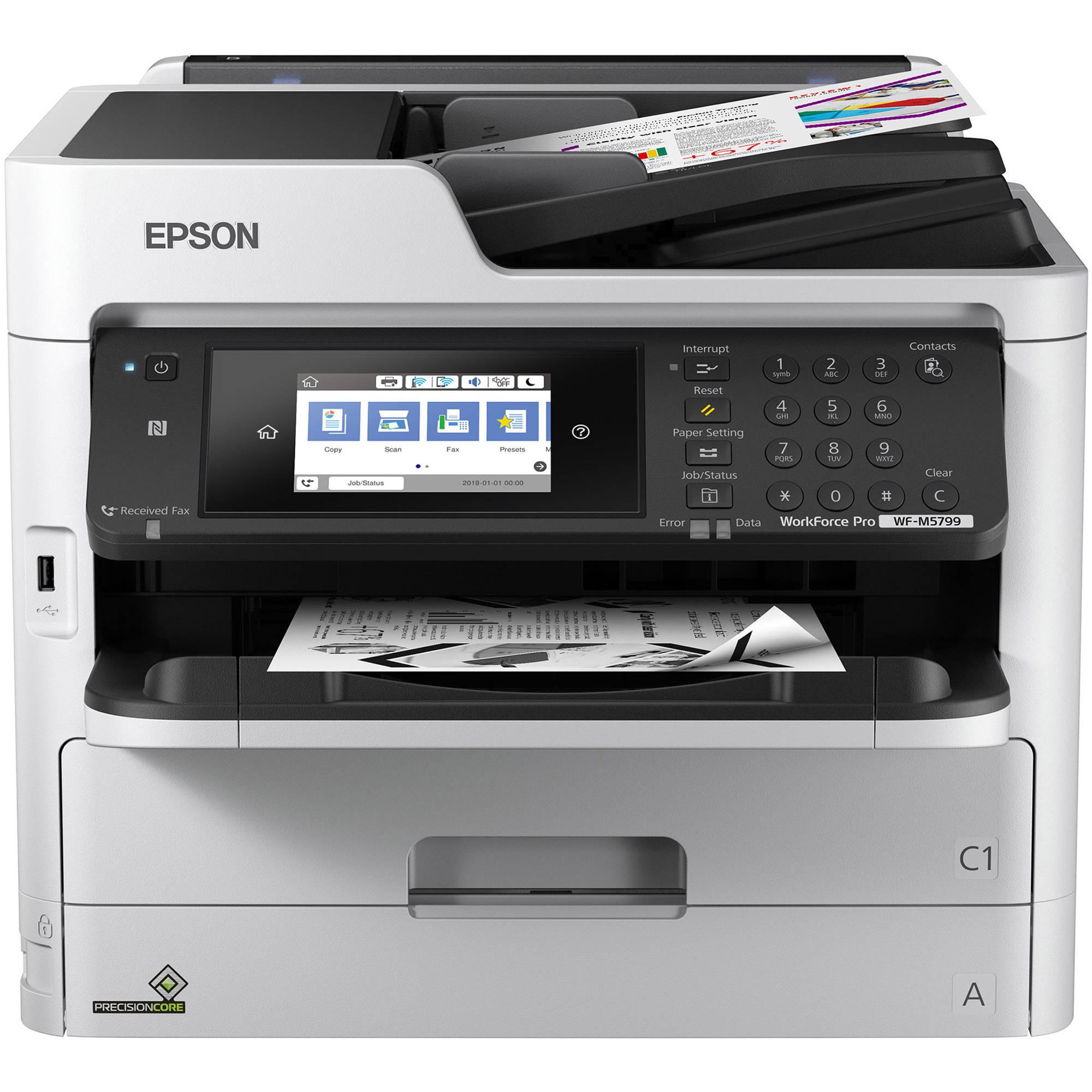 Impressora Epson WorkForce Pro WF-M5799 Multifuncional Wireless Bivolt