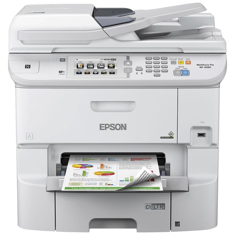 Impressora Epson WorkForce Pro WF-6590 Multifuncional Wireless Bivolt