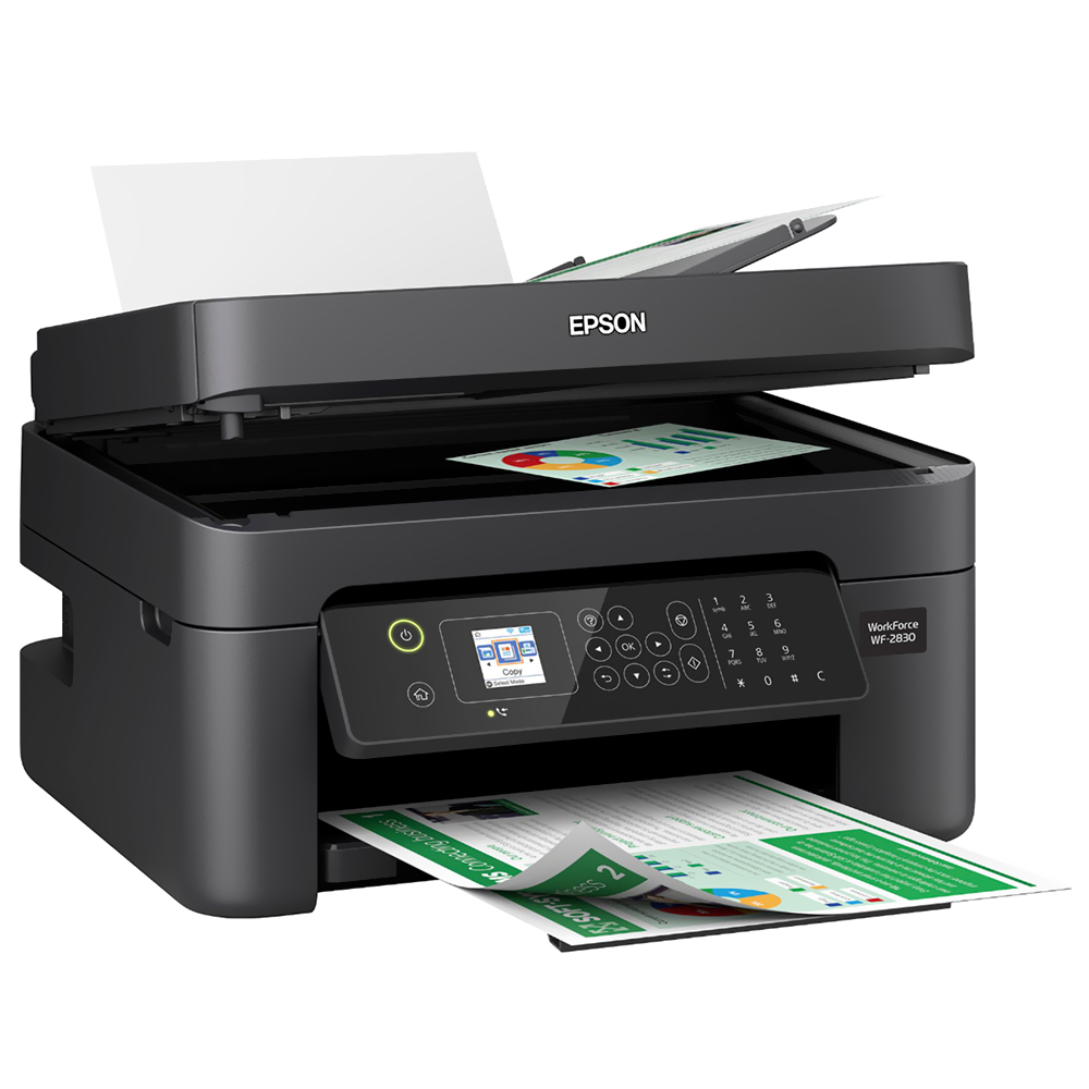 Impressora Epson WorkForce WF-2830 Multifuncional Wireless Bivolt foto 1