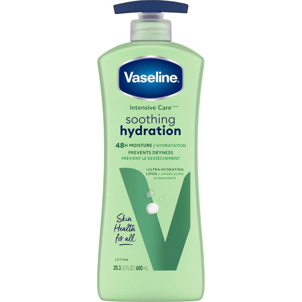 Loção Corporal Vaseline Intensive Care Soothing Hydration 600ML