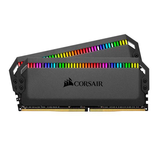 Memória Corsair Platinum Dominator RGB DDR4 32GB (2x 16GB) 3600MHz CMT32GX4M2D3600C18