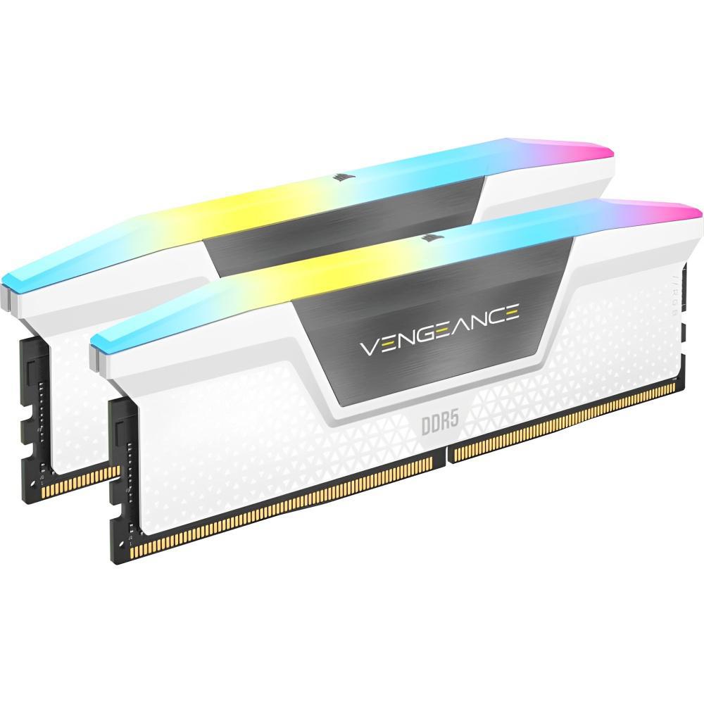 Memória Corsair Vengeance RGB DDR5 32GB (2x 16GB) 5200MHz CMH32GX5M2B5200C40 foto 1
