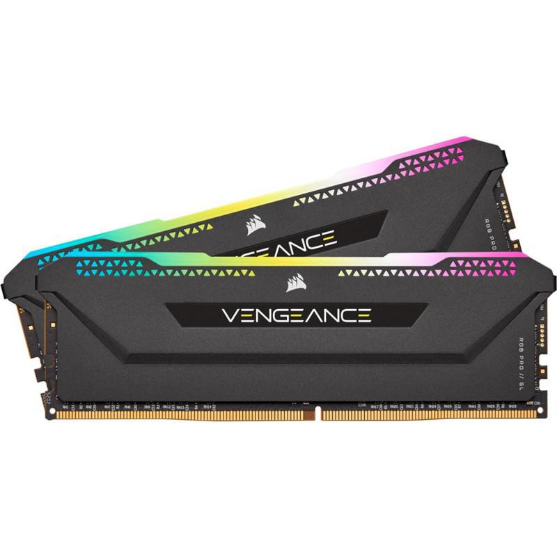 Memória Corsair Vengeance RGB Pro SL DDR4 16GB (2x 8GB) 3200MHz CMH16GX4M2E3200C16