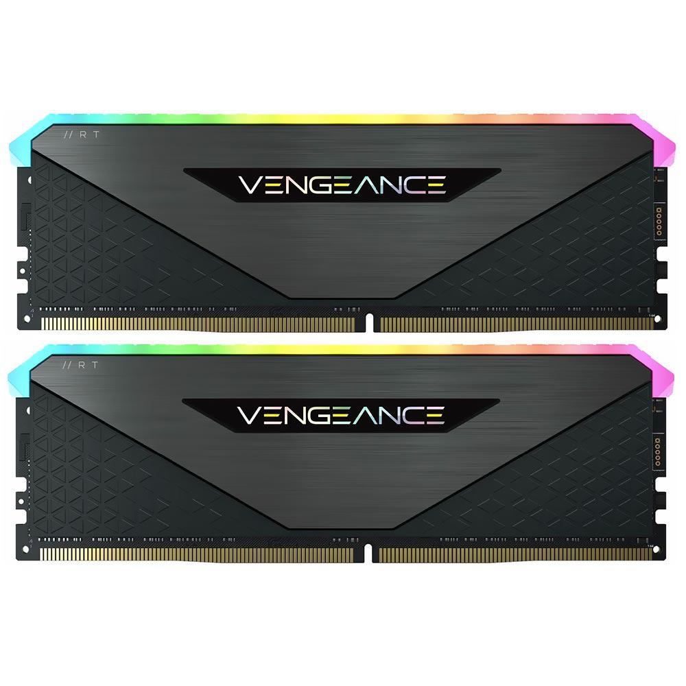 Memória Corsair Vengeance RGB RT DDR4 16GB (2x 8GB) 3200MHz CMN16GX4M2Z3200C16