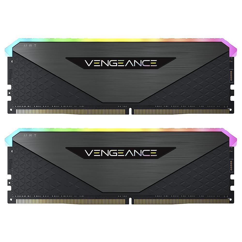Memória Corsair Vengeance RGB RT DDR4 32GB (2x 16GB) 3600MHz CMN32GX4M2Z3600C16