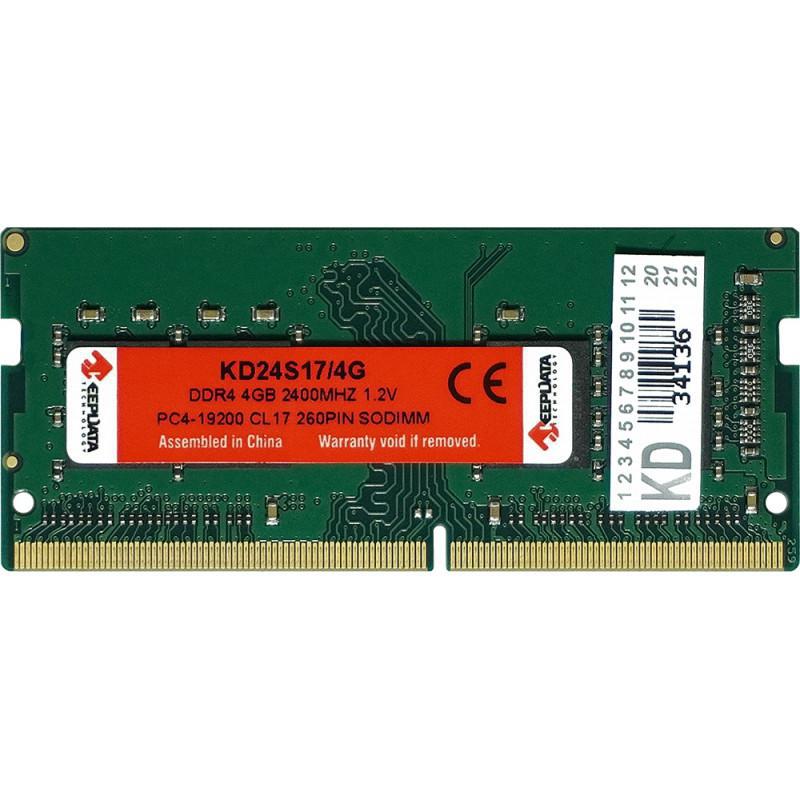 Memória Keepdata DDR4 4GB 2400MHz Notebook KD24S17/4G