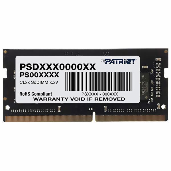 Memória Patriot DDR4 16GB 2400MHz Notebook PSD416G240081S